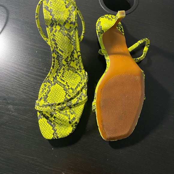 Zara snake print heels - Picture 6 of 6